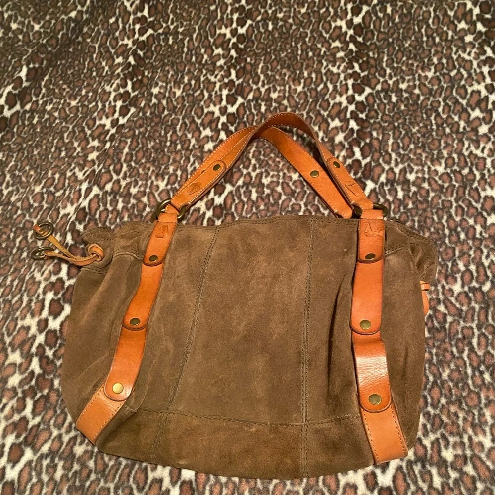 Lucky Brand Genuine, leather BoHo bag